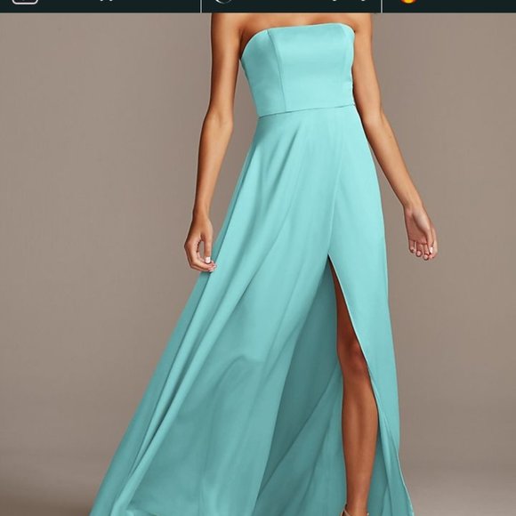 Brand new Strapless Prom Dress with Pockets! 👗 - Picture 1 of 6